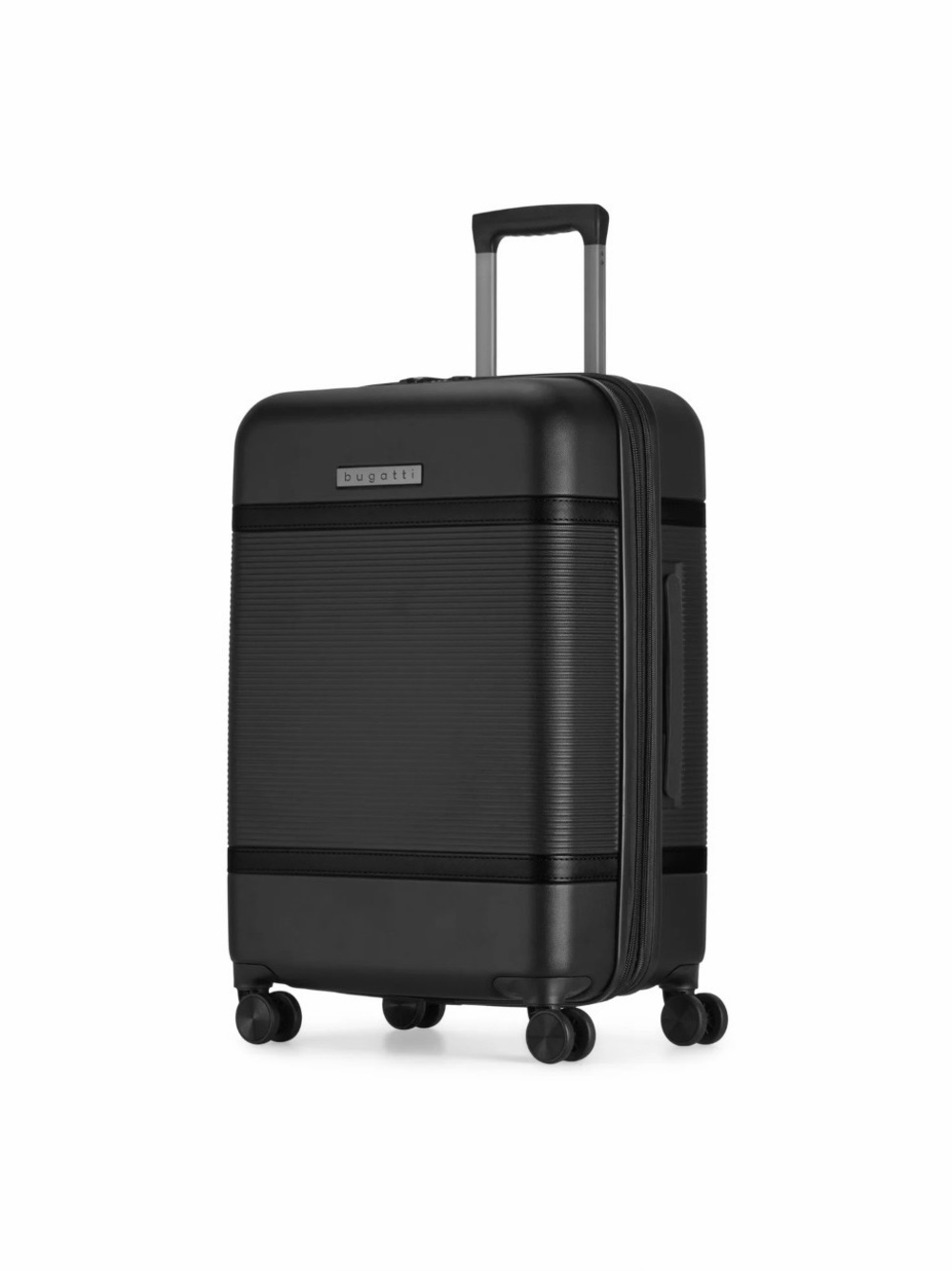 Bugatti Matte Black Hardside Spinner Carry-On